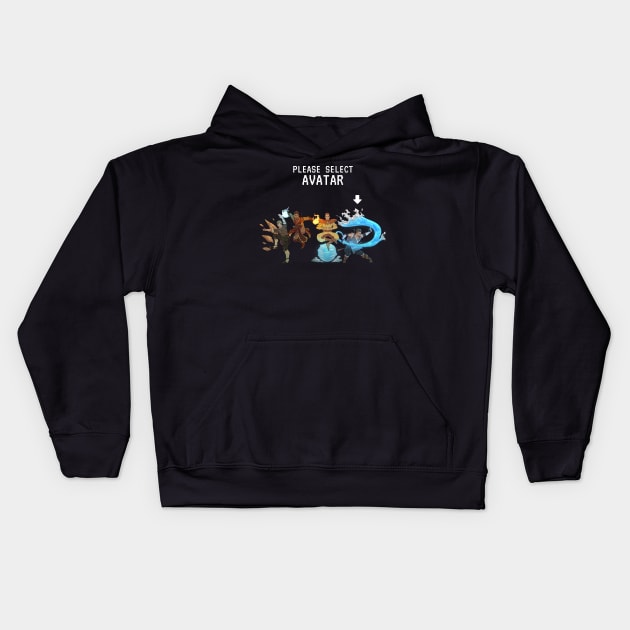 Character Choice: Water Avatar Kids Hoodie by RJ Tolson's Merch Store